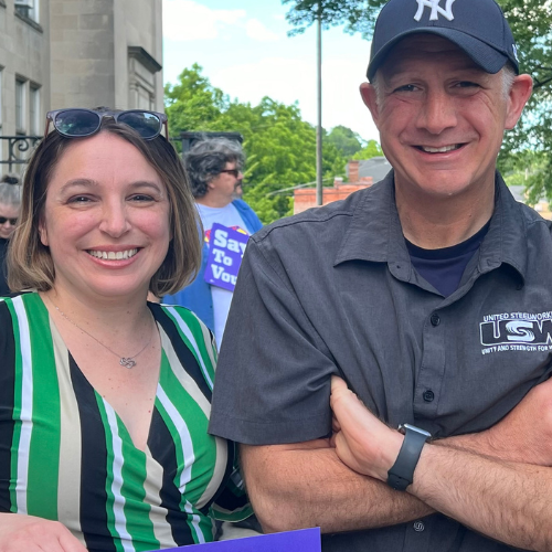 Dan and State Senator Lindsey Williams